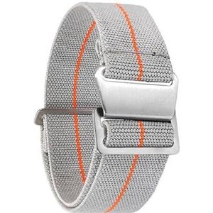 KemEng Elastische nylon horlogeband 20/22mm sportstijl horlogebanden, 22mm, Nylon