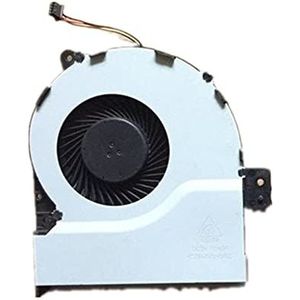 Laptop CPU koelventilator Voor For ASUS For VivoBook X751SV Zwart