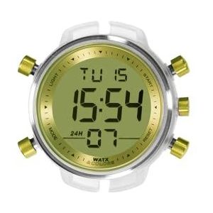 Watx&Co lors XXL digitale Mens digitale quartz horloge met rubberen armband RWA1733, Quartz horloge, Digitaal