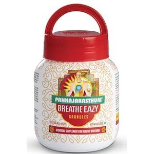 - Pankajakasthuri Breathe Eazy Korrels - Voor Ademhalingsstoornissen - 200g door Pankajakasthuri Herbals