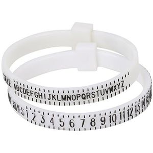 TRIXES Ringmaat - verstelbare vinger - UK en US maten maatmeter - aangepaste en nieuwe ringen juweliers