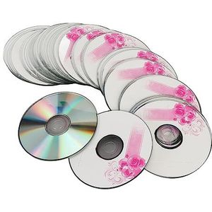 Beschrijfbare Schijf, Handige 52 X 700 MB Lege cd's voor Gegevens (50st)