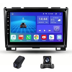 Autoradio 2Din Bluetooth met Carplay en Android Auto,geldt voor GREAT WALL Hover Haval H3 H5 2011-2016 9inch met touchscreen stereo auto ondersteunt stuurbediening Achteruitrijcamera(NF-1)