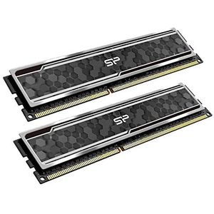 Silicon Power 16GB Kit (8GBx2) DDR4 DRAM 3200MHz (PC4 25600) CL16 1.35V Desktop RAM Memory Module with Heatsink Camouflage