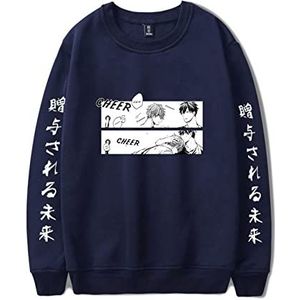 westtrend Japanse Anime Given Sweatshirt Cartoon Sato Mafuyu Sweatshirt Trui Unisex Cosplay Uenoyama Ritsuka Crew Neck Trui S-3XL