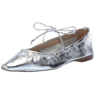 Sam Edelman Bri Ballet Flat voor dames, Zacht zilver, 37 EU