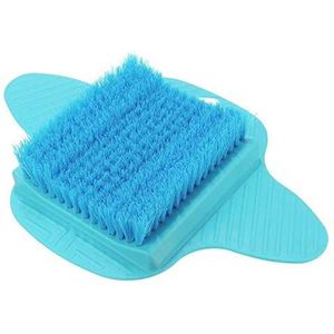 Badborstel Voet massage borstel bad douche voet scrubber voet borstel dode huid exfoliërende voetverzorging badkamer producten (Color : Blue)