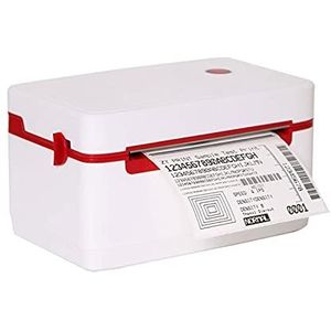 Etiketprinters Label Printer 4x6 Thermische label Barcode Printer Commerciële Direct Thermische Label Maker for computer en mobiele telefoon (Color : Bluetooth USB)