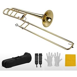 TSTS Intermediaire Bb-Tenor Slide Trombone Met F-trigger Standaard trombone