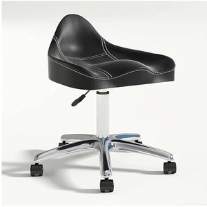 JAVPTAV - Zadelkruk - Zwart - Hydraulisch - Draaibaar - Hoogte Verstelbaar