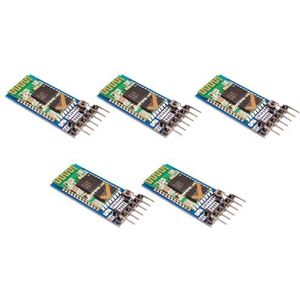 5 x HC-05 geïntegreerde bluetooth-module draadloze seriële poort-module HC05