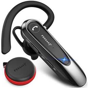 Feegar BF400 PRO Hoofdtelefoon Bluetooth Headset 5.0 CSR Handset Bluetooth Gesprekstijd 30 uur HD Micro Multipoint Bluetooth 5.0 HD Automatisch koppelen CVC 8.0 ENC DPS DUAL MIC dubbele microfoon