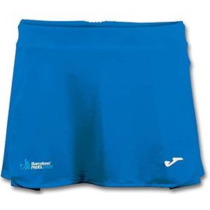 Barcelona Padel Tour - Joma Skort met elastische tailleband en verstelbaar koord voor maximaal comfort tijdens het sporten - Dames Sportkleding Royal Blue L