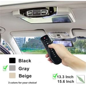 1920 * 1080 for Benz V-klasse Dakscherm Plafondmonitor Multimedia Videospeler Mirror Link Afstandsbediening(13.3Inch-Gray)