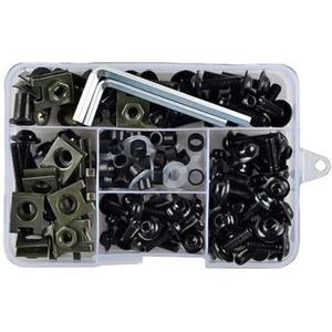 Bouten Schroef Schroeven Motorfiets Bouten Schroeven Eerlijke Bout Voor YZF R1 R15 R25 R3 R6 R125 R15 R25 MT03 MT07 MT10(Zwart)