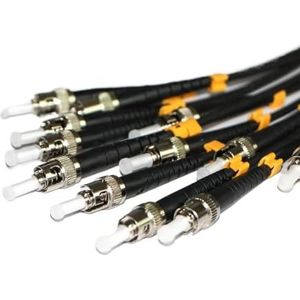 150m-300m 12 core LC outdoor patchcord TPU gepantserd 200m 12C SC FC ST A SM waterdichte jumper 12 glasvezel singlemode(300m TPU LC-LC)