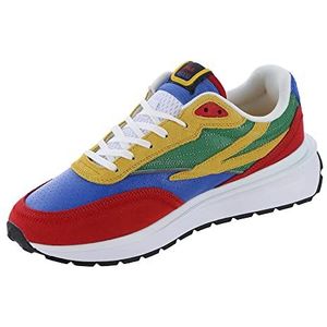 Fila Renno Premium Mens Sneaker 12 DM US BlueRedYellow