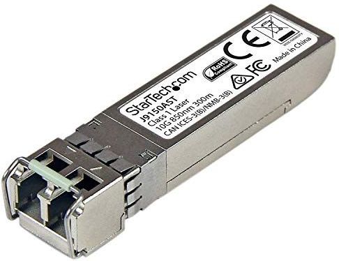 StarTech - J9150A - SFP+ Transceiver Module - Zilver - 10 Gigabit - MM LC met DDM - 300m