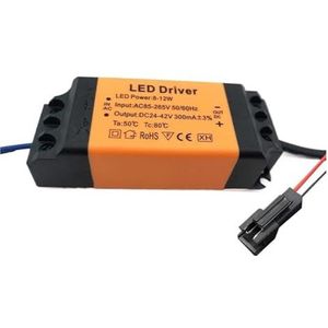 Led Constante Power Voeding Driver Downlight Plafondlamp Spotlight Gelijkrichter Driver 3w8w12w Transformer (Kleur: 8 12W Driver)