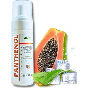 GPC GREEN PHARM COSMETIC 9% Panthenol Vochtige Crème, Vitamine B5 Crème, Gezicht Moisturizer met Aloë Vera na blootstelling aan de zon 150 ml