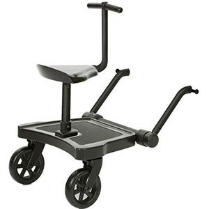 ABC Design Universal Kiddy Board - Kiddie Ride On 2 incl. zitting, belastbaar tot 20 kg, universeel geschikt voor bijna alle gangbare kinderwagens en buggy's