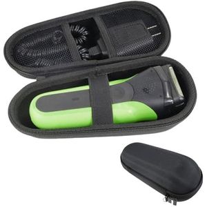 yotutun Tas voor scheerapparaat, tas etui voor B-raun Series 3/5/7/9 serie, elektrisch scheerapparaat organizer tas, scheerapparaat harde case beschermhoes, scheerapparaat draagtas draagtas, harde