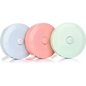 Zachte Meetlint Dubbele Schaal Body Tape Meten Intrekbaar Voor Tailor Naaien Doek Taille Lichaamsmeting