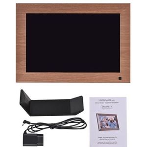 10 Inch WiFi Digitale Fotolijst Bewegingssensor Smart Fotolijst 1280 * 800 IPS Touchscreen 16 GB Opslag Kerstcadeau Eenvoudig delen(Standard)