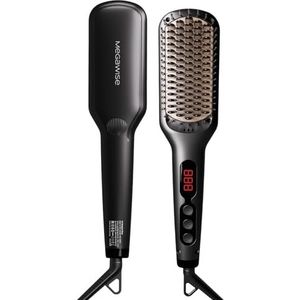 MEGAWISE Pro, ionische keramische stijltang voor kapperszaak, MCH 20 seconden snelverwarmingstechnologie met automatische uitschakeling, anti-verbranding door dubbele universele spanning