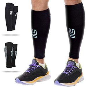 Kuitcompressiemouwen - tibiale periostitis, circulatie en beenkrampcompressiekouwen - hardlopen, joggen, fietsen, voor verbeterde prestaties