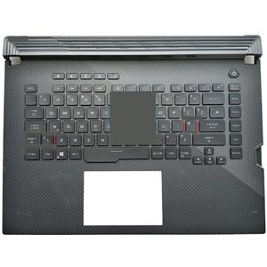UK UA PO FR GR GK CS BE RGB Pre-key backlight laptoptoetsenbord Topcase Palmrest voor G531GV laptoptoetsenborden C-behuizing(UK English)