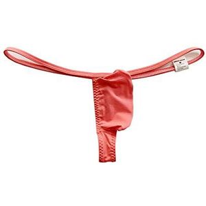 Yomie Effen kleur gestreepte omgedraaide teenslippers voor heren