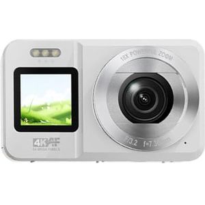 18X Digitale Zoom 4 K Resolutie 64MP Dubbele Screen Camera Compact Draagbare Voor Studenten Outdoor Fotografie Compacts Student Camera