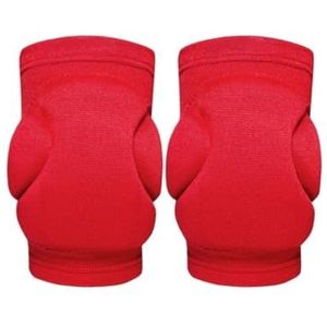 Knieondersteuning, Kniebeschermers, Elastische Werkkniebeschermers Danskniebeschermers Geschikt For Yoga, Hardlopen En Fietsen Kniebandages(Rot,Large)