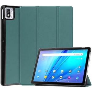 Compatibel Met TCL Tab 10s 10.1 ""2021/NXTPAPER 10S 2022 Tablet Case Magnetische Opvouwbare Smart Beschermhoes(Color:Dark Green,Size:For TCL Tab 10S)