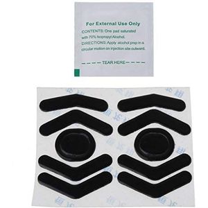 JSGHGDF 2 Sets 0.6Mm Muis Voeten Muis Schaatsen Glides Muizen Stickers Voet Pad Voor G604