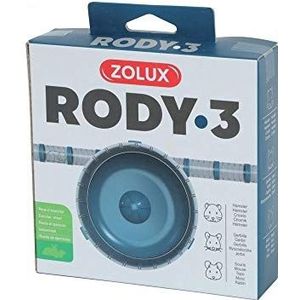 Zolux Rody3 Loopfiets voor kleine knaagdieren, hamsters, racemuizen, konijnen, compatibel met alle kooien