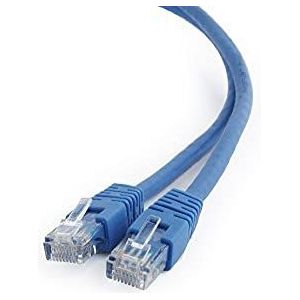 Gembird PP6U-0.5M netwerkkabel 0,5 m Cat6 U/UTP (UTP) blauw - netwerkkabel (0,5 m, 00U, U/UTP (UTP), RJ-45, Blauw)