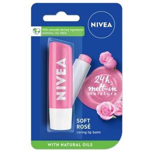 Nivea Lip Soft Rose Blister Pack