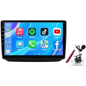 Android 14 Autoradio Stereo voor S-koda Fabia 2 (2007-2014) 9-inch Touchscreen Multimedia Speler met Draadloze Carplay GPS Navigatie FM RDS Bluetooth 5G-WiFi SWC DSP,M100s