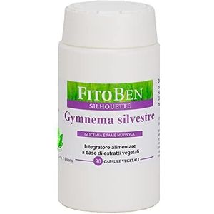 Fitoben | Gymnema silvestre natuurlijk supplement voor de bestrijding van suikers en nerveuze honger. 90 capsules