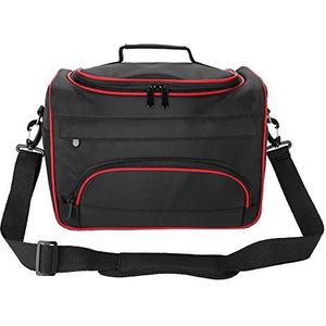 Kappertas, grote capaciteit kappers draagtas, reizen opbergtas tas, voor werk, thuisgebruik of doe-het-zelf gebruik (zwart), Zwart