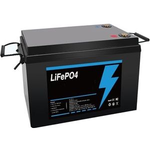 HJGHY 12V 90Ah 120Ah 150Ah 180Ah 200Ah 250Ah 300Ah Lithium-ijzerfosfaat LiFePO4-accu voor thuisenergieopslag Zonne-energie Golfkar RV,12v 200ah