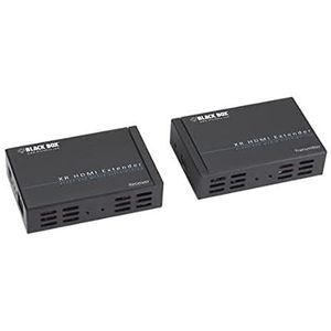 Black Box VX-HDMI-TP-100M audio-/video-versterker AV transmitter & receiver zwart - A/V-extender (AV-transmitter & receiver, Cat5, 100 m, 10,2 GB/s, zwart, 66 x 40 x 25 mm)