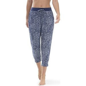 Mey Nachtwäsche ""Serie Kayla"" Dames Yogabroeken New Blue L(L)