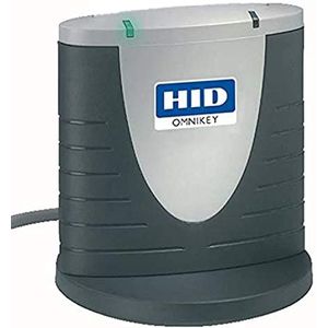 HID Identity 3121 - Chipkaartlezer, USB 2.0, 80 x 67 x 28 mm, 98 g, Windows 7 Home Premium, Windows 7 Home Premium x64, Windows 7 Professional, CE, WEEE, FCC, UL, VCCI, MIC, TAA, grijs