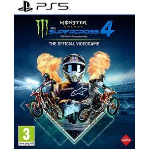 Monster Energy Supercross The Official Videogame 4 Game PS5