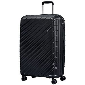 American Tourister Speedstar Spinner L, uitbreidbare koffer, 77,5 cm, 94/102 L, zwart, zwart (zwart), L (77.5 cm - 94/102 L), Koffer en trolleys