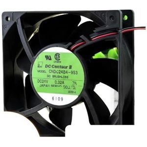 CNDC24B4-953 120mm DC 24V-ventilator 12038 voor servokoelventilator 24VDC 0,32A 7W serverventilator