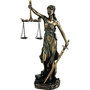 Themis Griechische Göttin Statue Figurine/Blinde Lady Justice Skulptur Rechtsanwalt Geschenk Greek Goddess Statue Figurine/Blind Lady Justice Sculpture Lawyer Gift